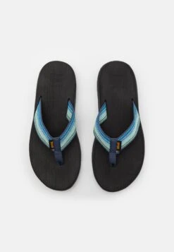 Teva Voya Flip - T-Bar Sandals - Antiguous Navy/Multi-Coloured -Teva Store 2d6bb69874cd4be2a0c67af9a5bf3064