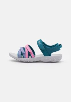 Teva Tirra Unisex- Walking Sandals - Blue/Coral/Multi-Coloured