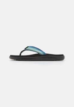 Teva Store 53 Teva Voya Flip - T-Bar Sandals - Antiguous Navy/Multi-Coloured