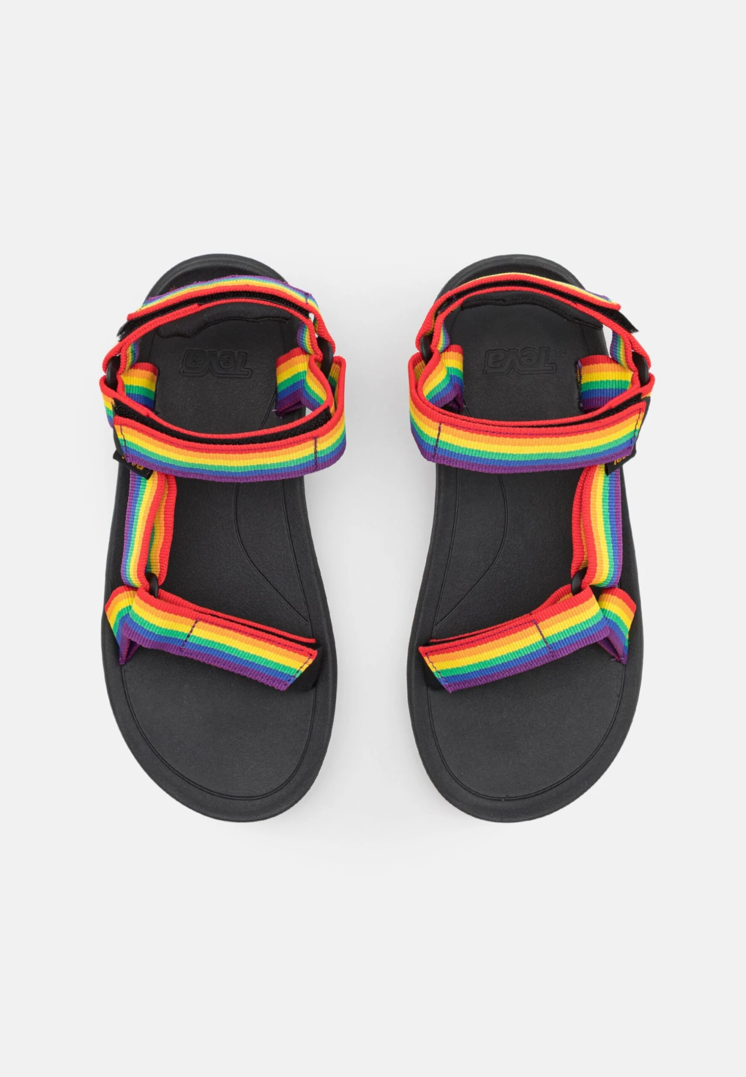 Teva Hurricane Xlt 2 Unisex - Walking Sandals - Rainbow/Black 6 Teva Hurricane Xlt 2 Unisex - Walking Sandals - Rainbow/Black - Image 4