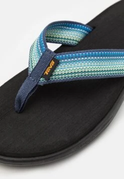 Teva Voya Flip - T-Bar Sandals - Antiguous Navy/Multi-Coloured -Teva Store f7772591f28e4945a04c1a176ec53535